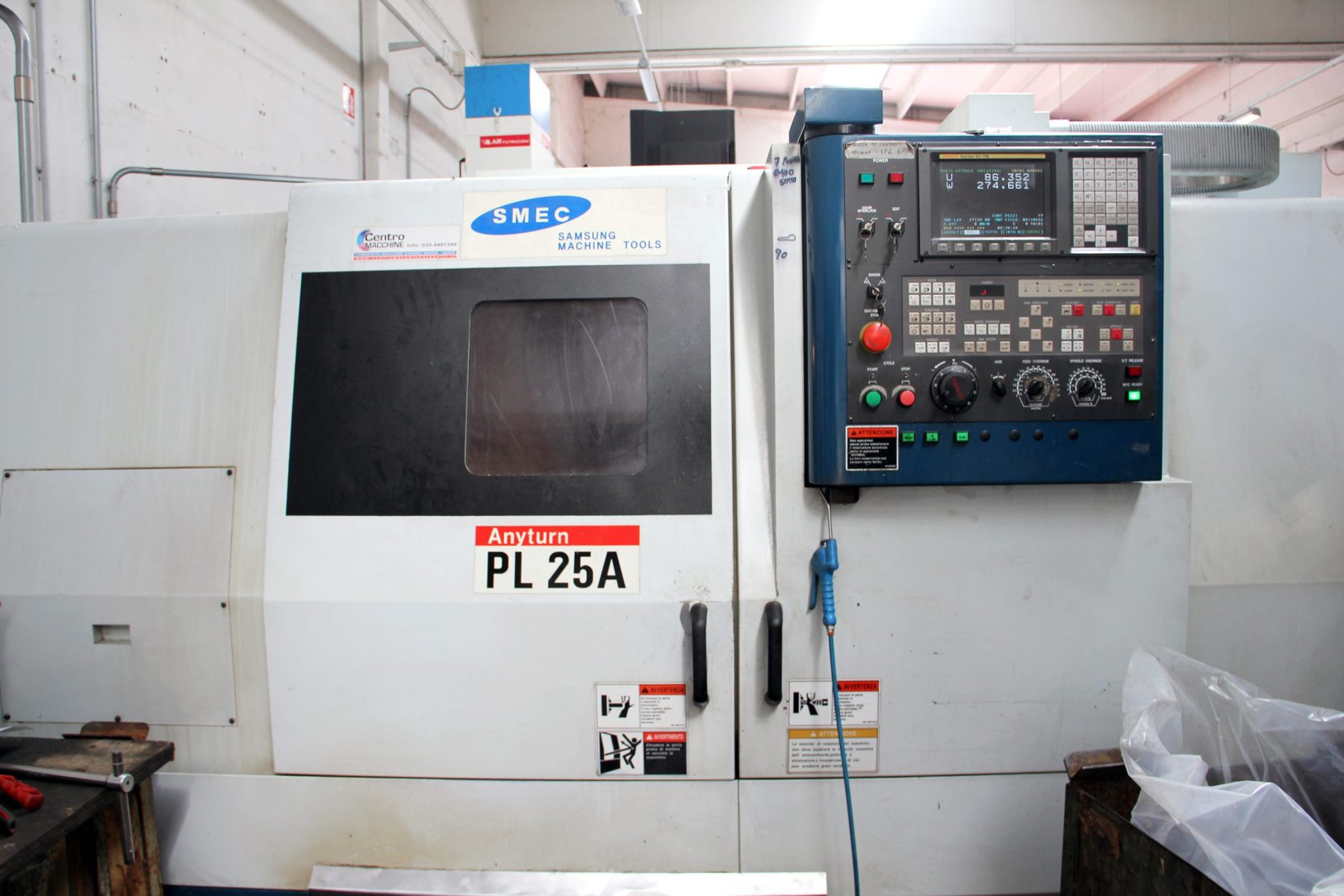 Tornio CNC SMEC Samsung - Serie PL25A